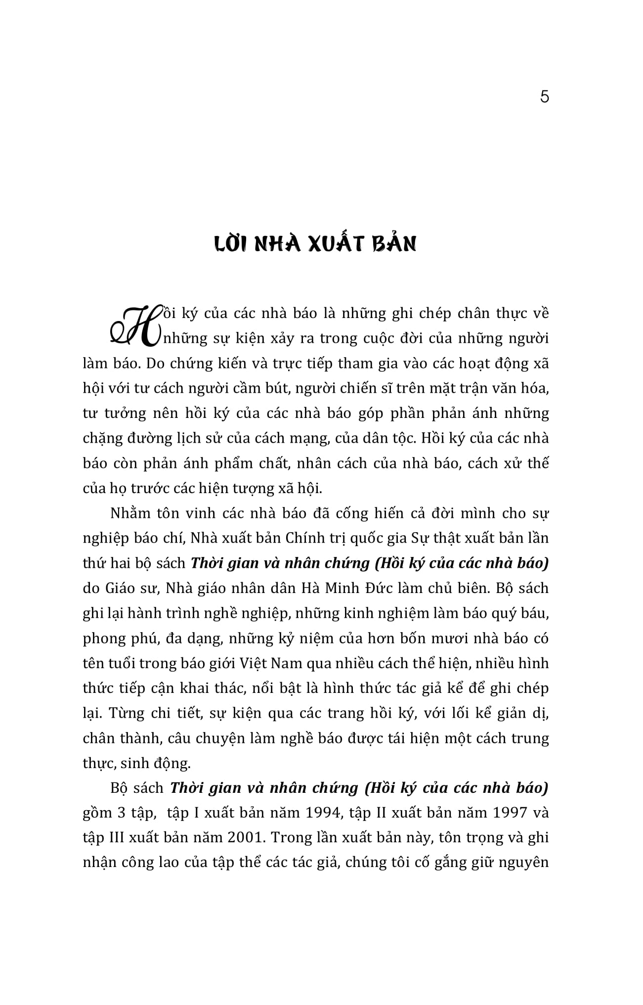 Bộ Thời Gian Và Nhân Chứng - Hồi Ký Của Các Nhà Báo - Tập II - Ảnh 6
