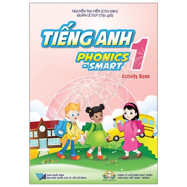 Bộ Tiếng Anh 1 Phonics - Smart - Activity Book (2023)
