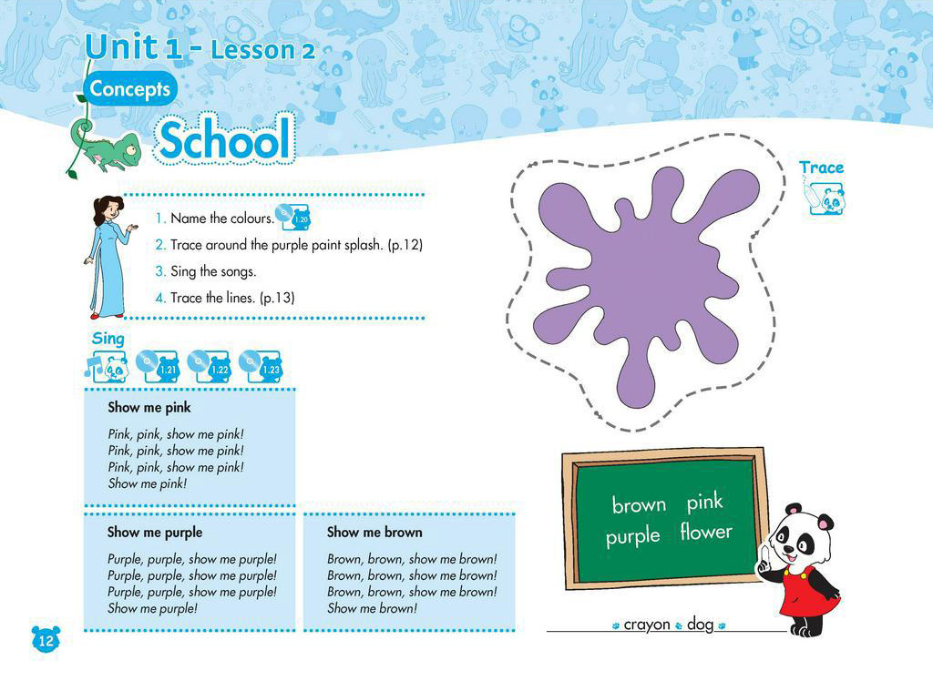 Bộ Tiếng Anh Amanda And Friends 3 - Student's Book - Ảnh 8