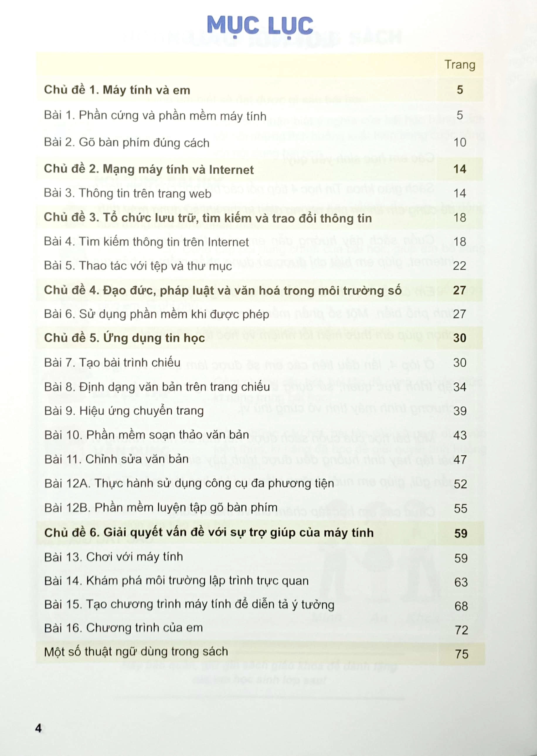 bộ tin học 4 (kết nối tri thức) (chuẩn) - Ảnh 3