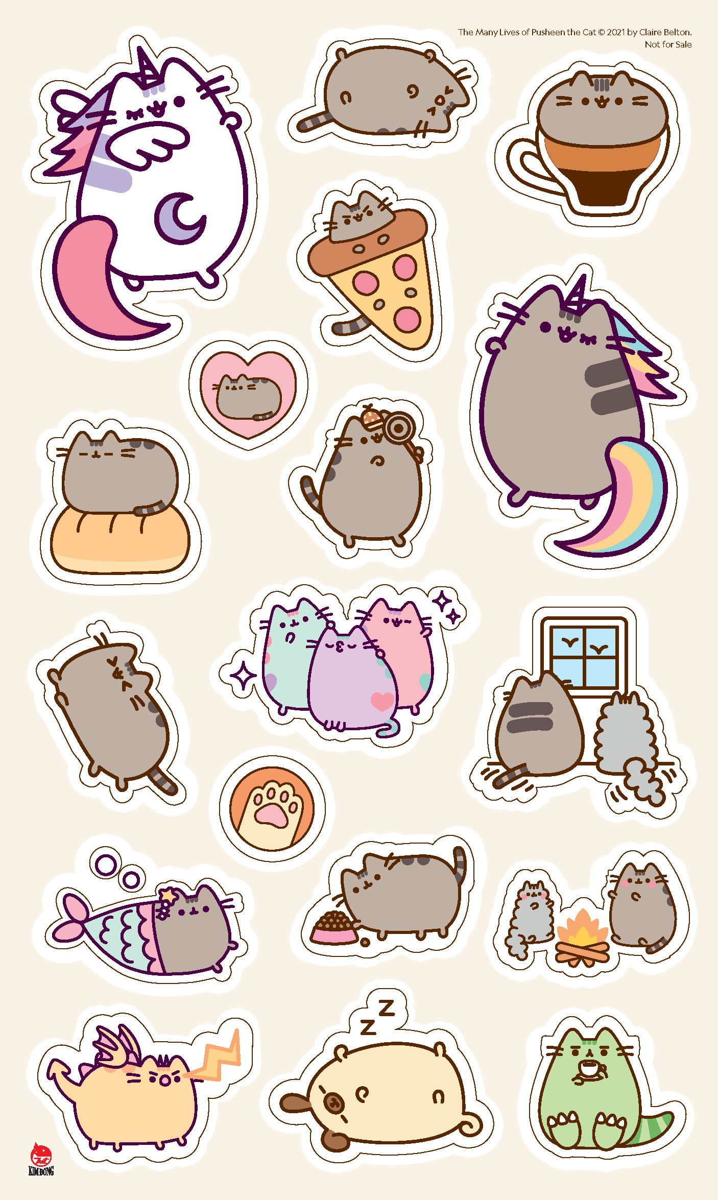 Bộ Tớ Là Mèo Pusheen - Tập 2 - Cuộc Sống Muôn Màu Của Pusheen - Tặng Kèm Sticker - Ảnh 3