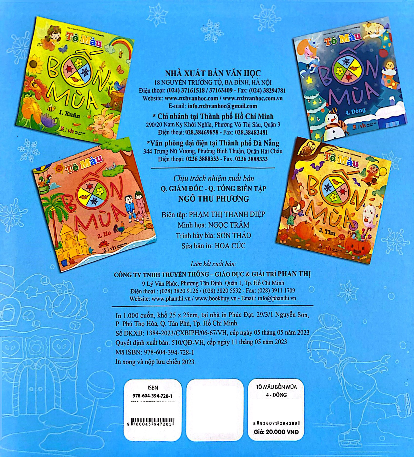 Bộ Tô Màu Bốn Mùa - Đông - Tập 4 - Ảnh 7