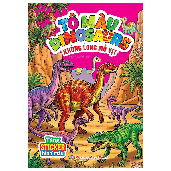 Bộ Tô Màu Dinosaurs - Khủng Long Săn Mồi - Ảnh 2