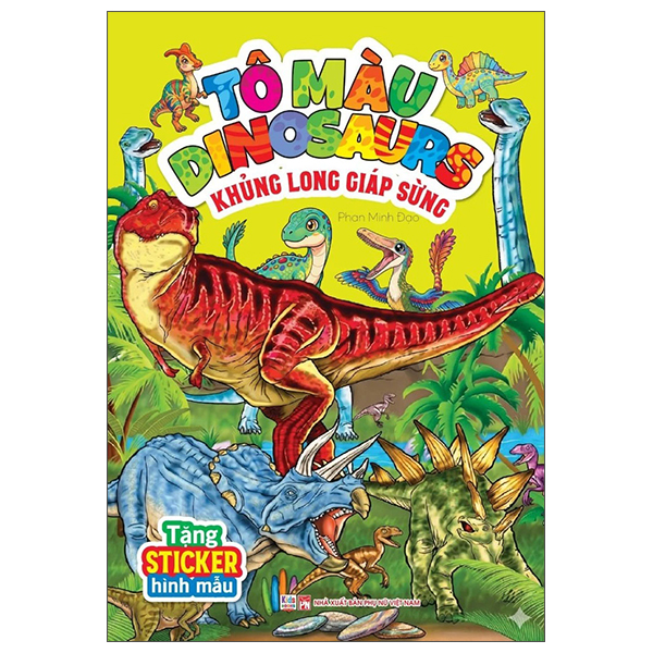 Bộ Tô Màu Dinosaurs - Khủng Long Săn Mồi - Ảnh 3