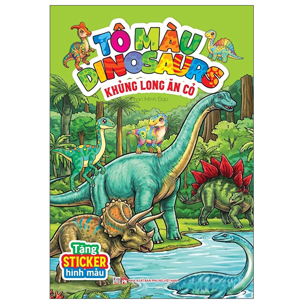 Bộ Tô Màu Dinosaurs - Khủng Long Săn Mồi - Ảnh 4
