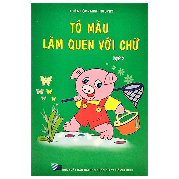 bộ tô màu làm quen với chữ - tập 2