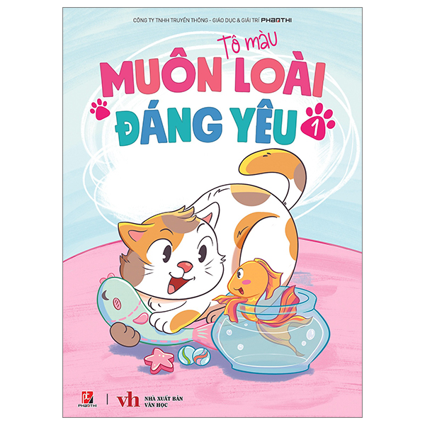 Bộ Tô Màu - Muôn Loài Đáng Yêu - Tập 1