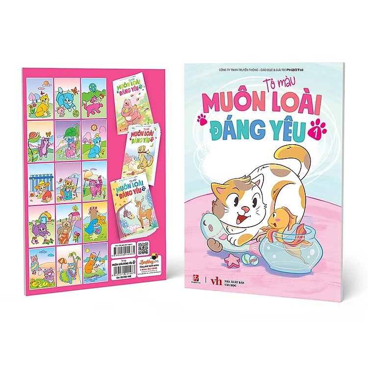 Bộ Tô Màu - Muôn Loài Đáng Yêu - Tập 1 - Ảnh 3