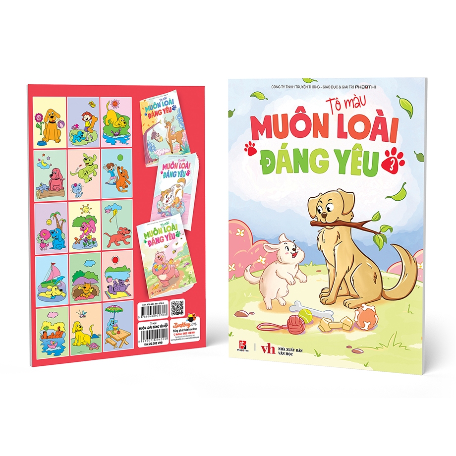 Bộ Tô Màu - Muôn Loài Đáng Yêu - Tập 3 - Ảnh 4