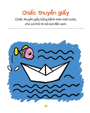 bộ tô màu sáng tạo - phát triển trí não - cấp độ 1 - Ảnh 11