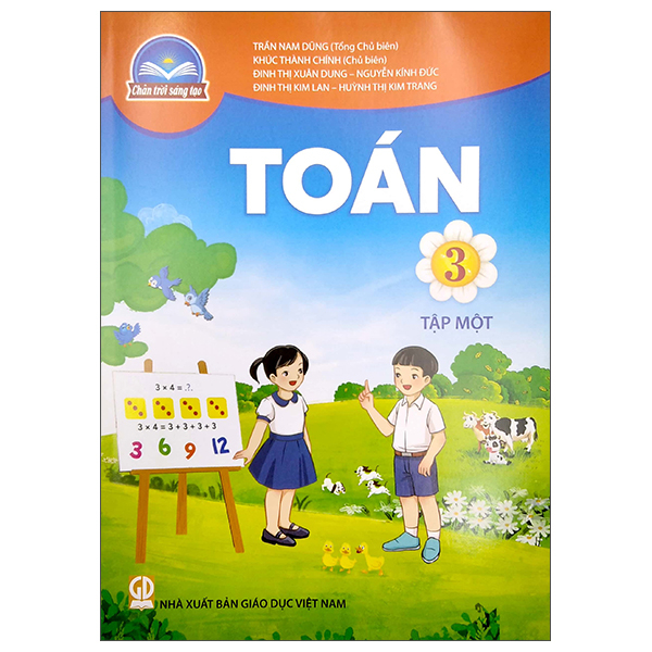 Bo
						
										
										Toan 3 - Tap 1 (Chan Troi Sang Tao) (Chuan)