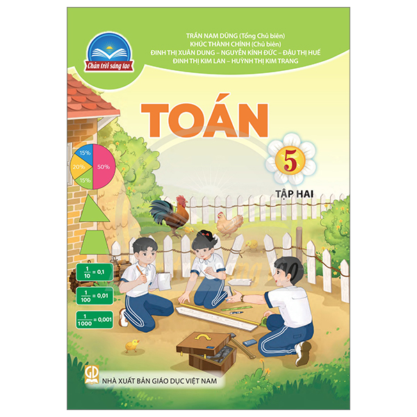 Bộ Toán 5 - Tập 2 (Chân Trời) (Chuẩn)