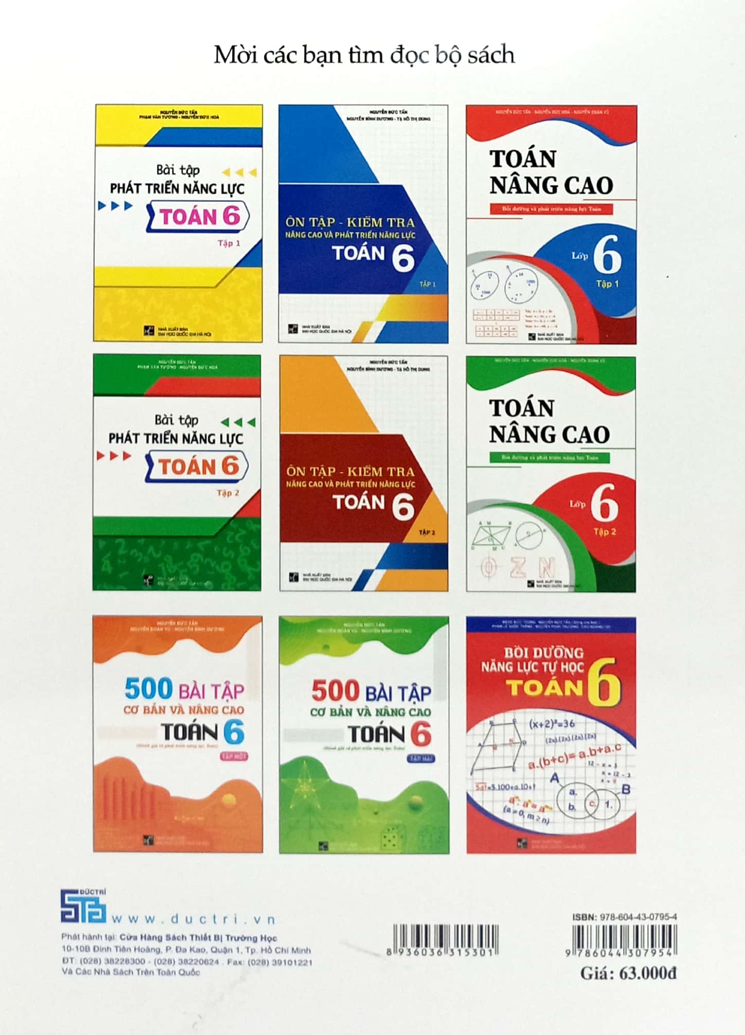 Bo
Toan Nang Cao - Boi Duong Va Phat Trien Nang Luc Toan Lop 6 - Tap 2 - Ảnh 6