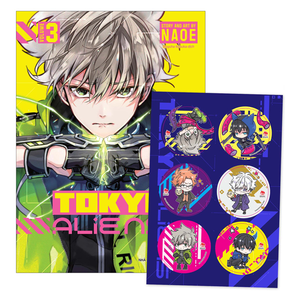 Bộ
Tokyo Aliens - Tập 3 - Tặng Kèm Set Bookmark 6 Mẫu