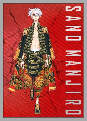 bộ tokyo revengers - character book - tập 3 - tenjiku - tặng kèm kẹp file nhân vật - Ảnh 3