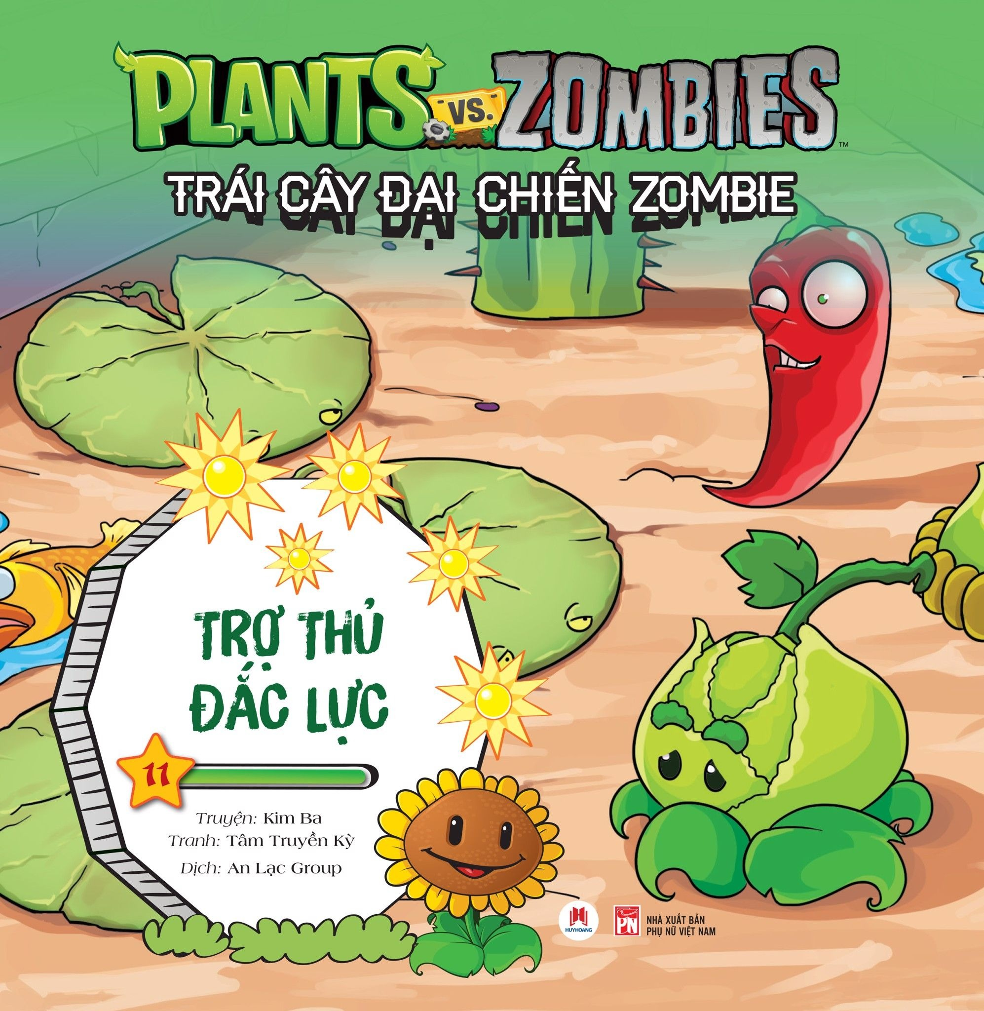 bộ trái cây đại chiến zombies - tập 11: trợ thủ đắc lực - Ảnh 2