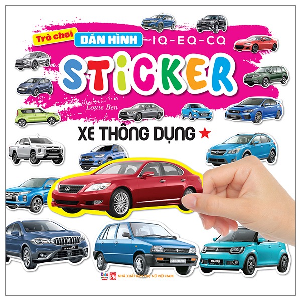 Bộ Trò Chơi Dán Hình IQ-EQ-CQ - Sticker - Siêu Xe - Tập 2 - Ảnh 12