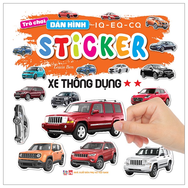Bộ Trò Chơi Dán Hình IQ-EQ-CQ - Sticker - Siêu Xe - Tập 2 - Ảnh 13