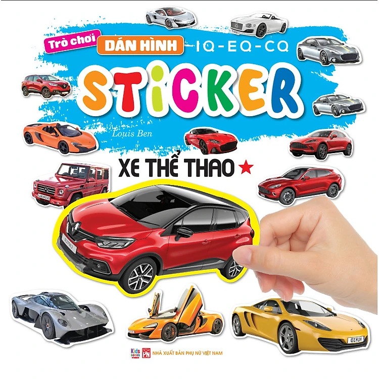 Bộ Trò Chơi Dán Hình IQ-EQ-CQ - Sticker - Xe Công Trình - Tập 2 - Ảnh 2