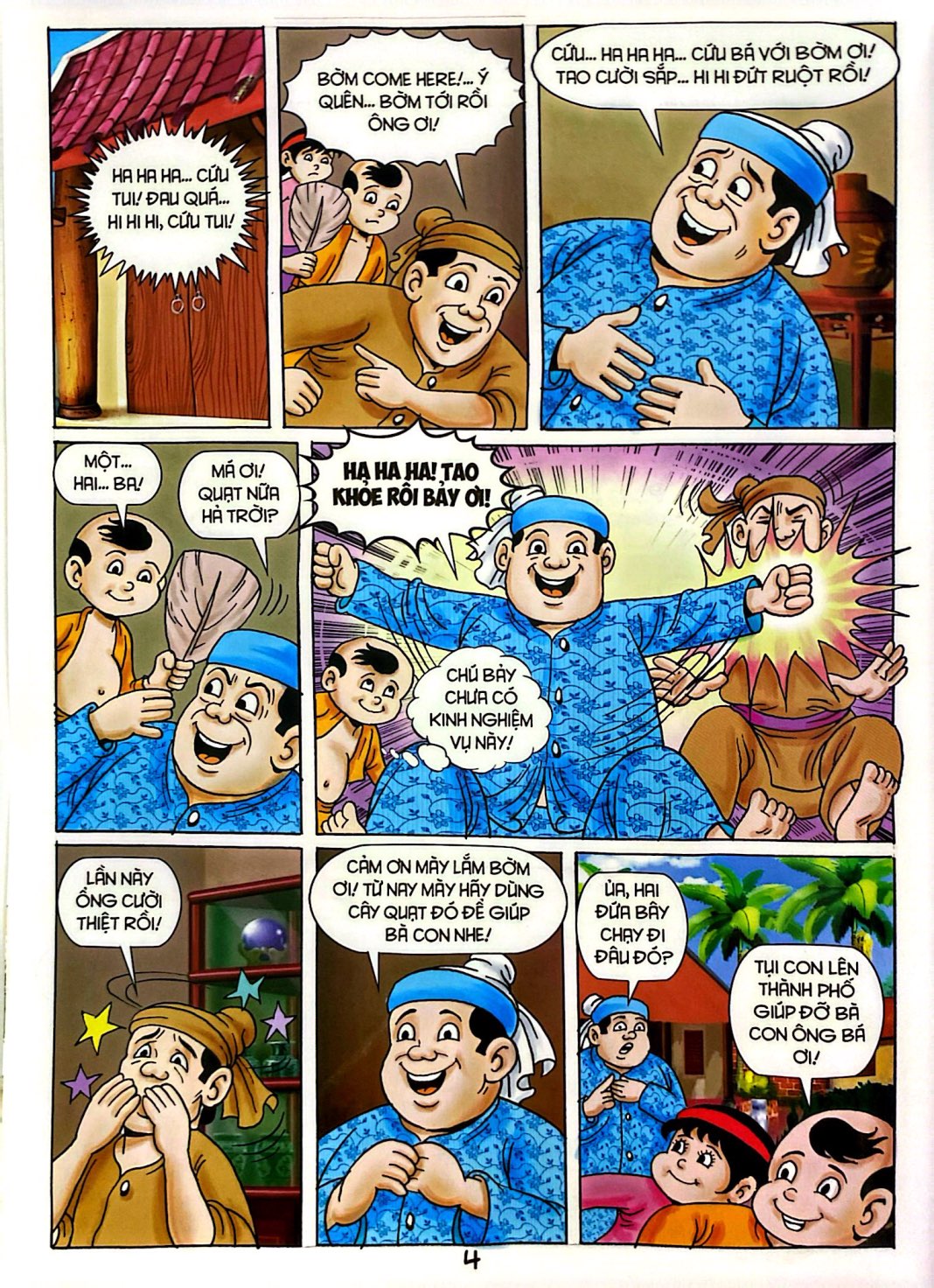 Bo
Truyen Tranh Hai - Thang Bom - Tap 2 - Cai Bua Cua Bong - Ảnh 6
