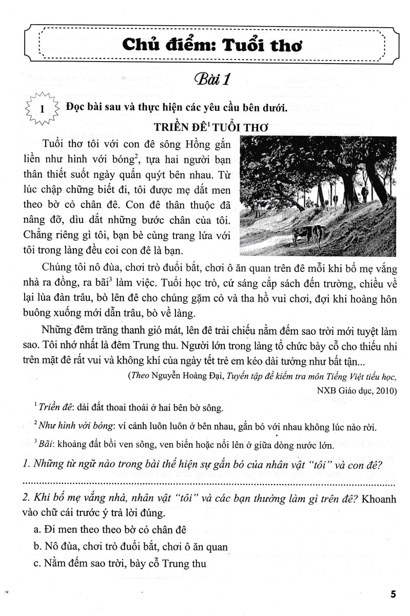 Bo
Vo Bai Tap Nang Cao Tieng Viet 3 - Tap 1 (Bien Soan Theo Chuong Trinh Giao Duc Pho Thong Moi - Dinh Huong Phat Trien Nang Luc) - Ảnh 5