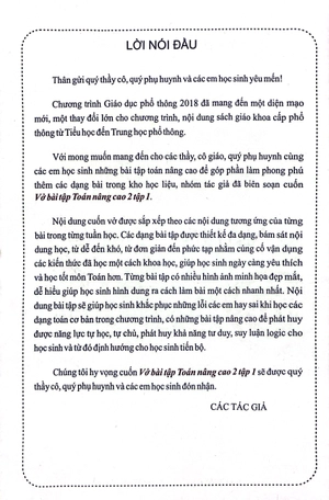bộ vở bài tập toán nâng cao 2 - tập 1 (tái bản 2023) - Ảnh 3