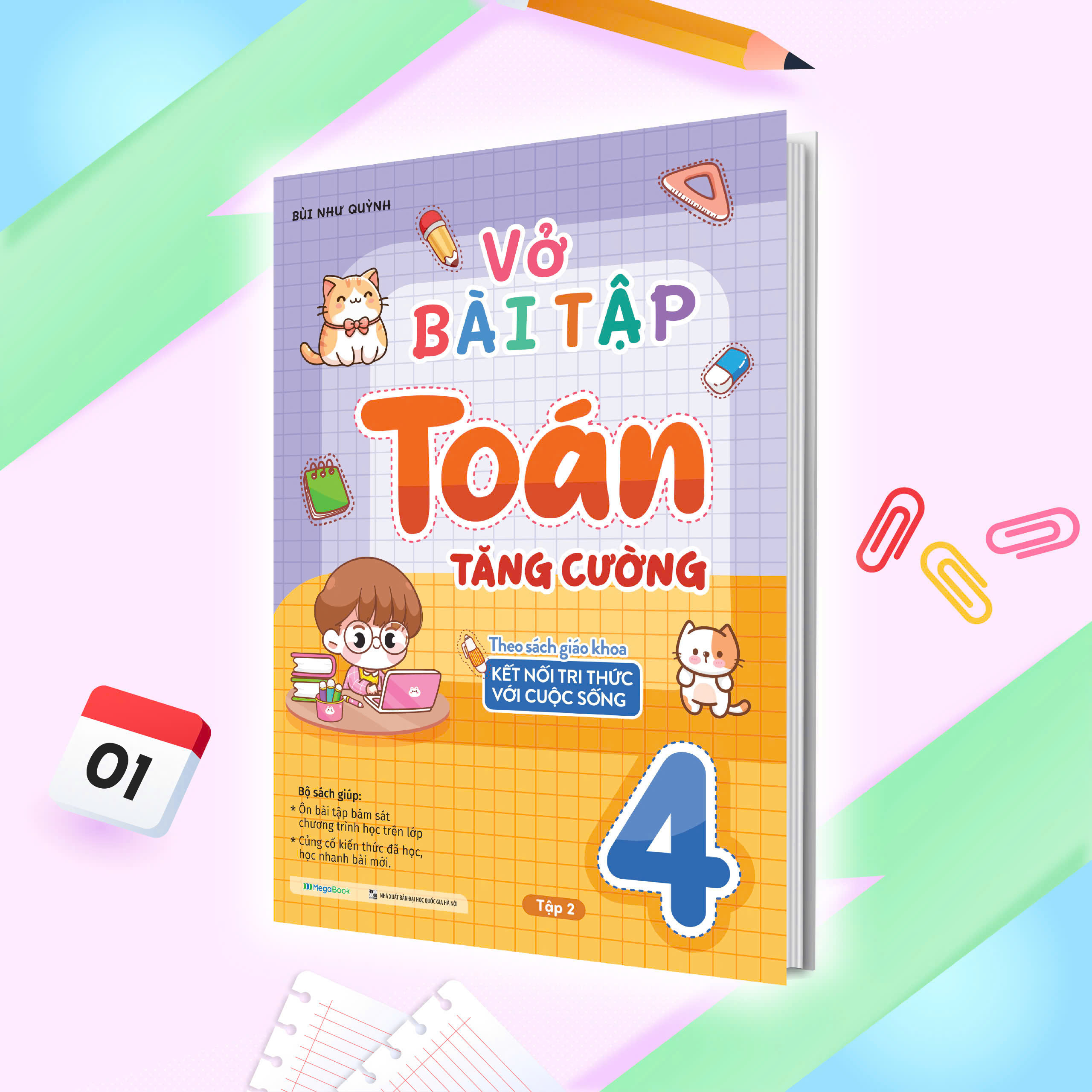 Bộ Vở Bài Tập Toán Tăng Cường Lớp 4 - Tập 2 (Theo Sách Giáo Khoa Kết Nối Tri Thức Với Cuộc Sống) - Ảnh 3