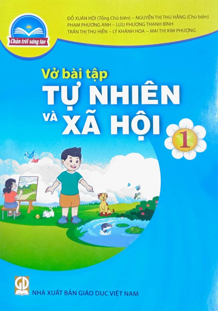 bộ vở bài tập tự nhiên và xã hội 1 (chân trời sáng tạo) (chuẩn) - Ảnh 2