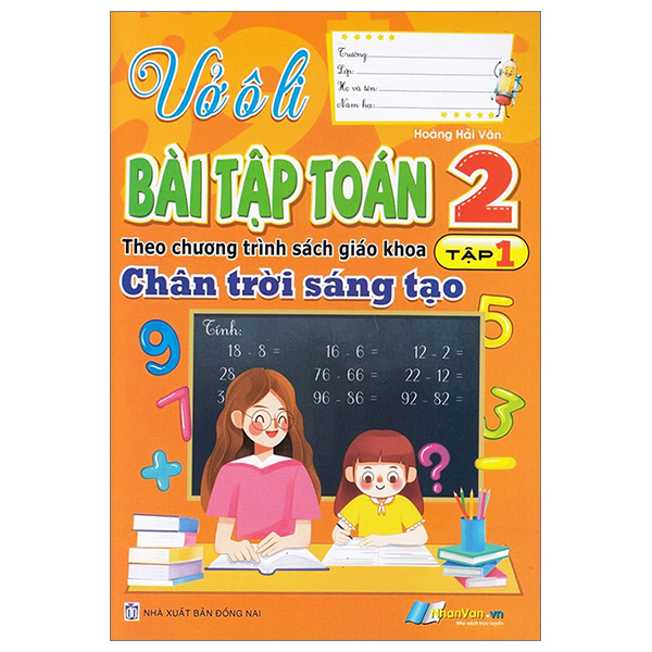 Bo
Vo O Li Bai Tap Toan 2 - Tap 1 (Theo Chuong Trinh Sach Giao Khoa Chan Troi Sang Tao)