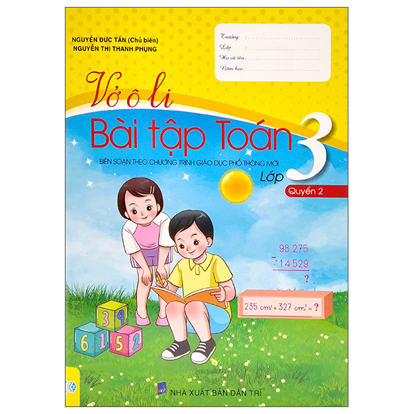 Bo
						
										
										Vo O Li Bai Tap Toan Lop 3 - Quyen 2 (Bien Soan Theo Chuong Trinh Giao Duc Pho Thong Moi) - Ảnh 2