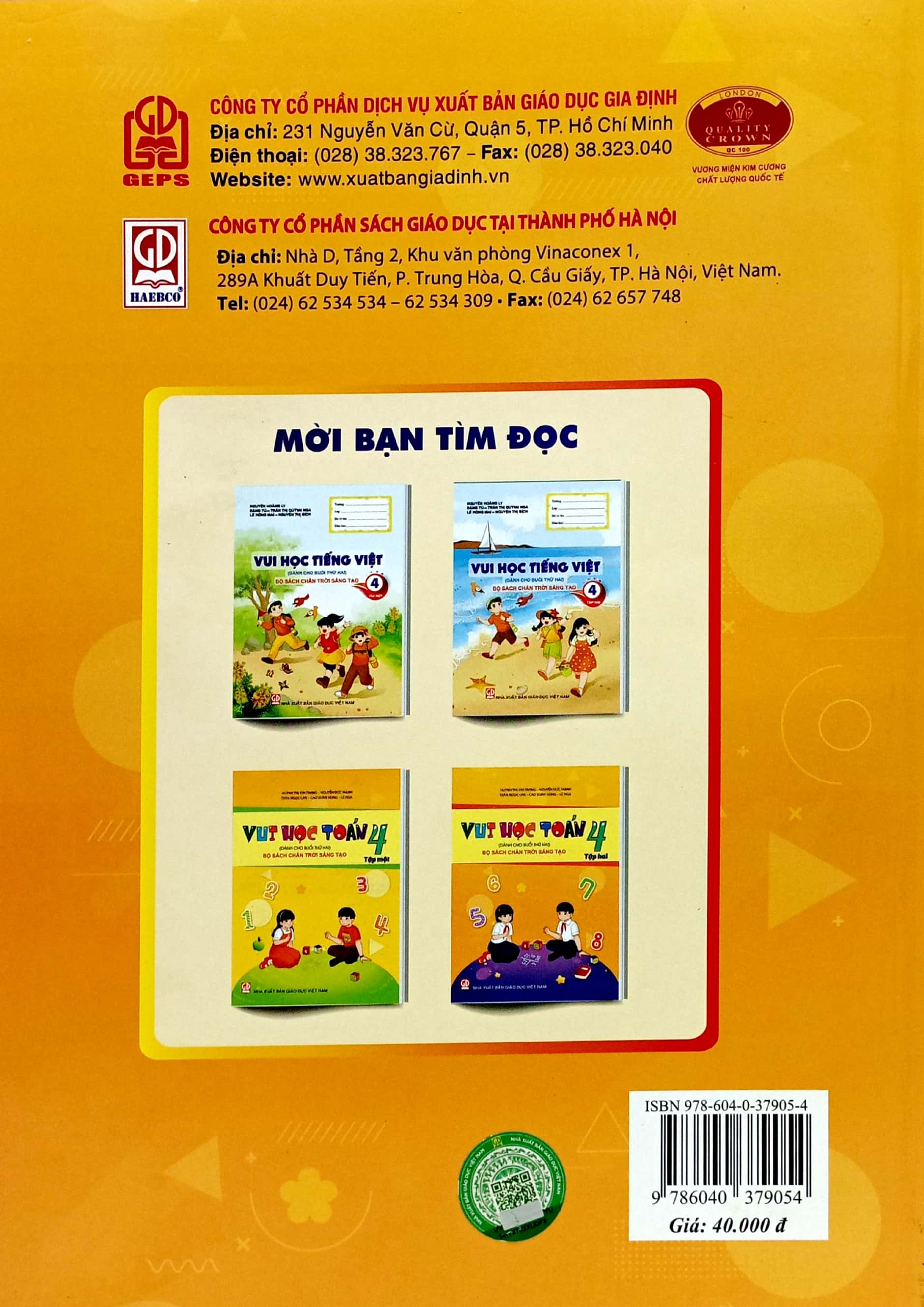 Bộ
Vui Học Toán 4 - Tập Hai (Dành Cho Buổi Học Thứ Hai) - Bộ Sách Chân Trời Sáng Tạo - Ảnh 6