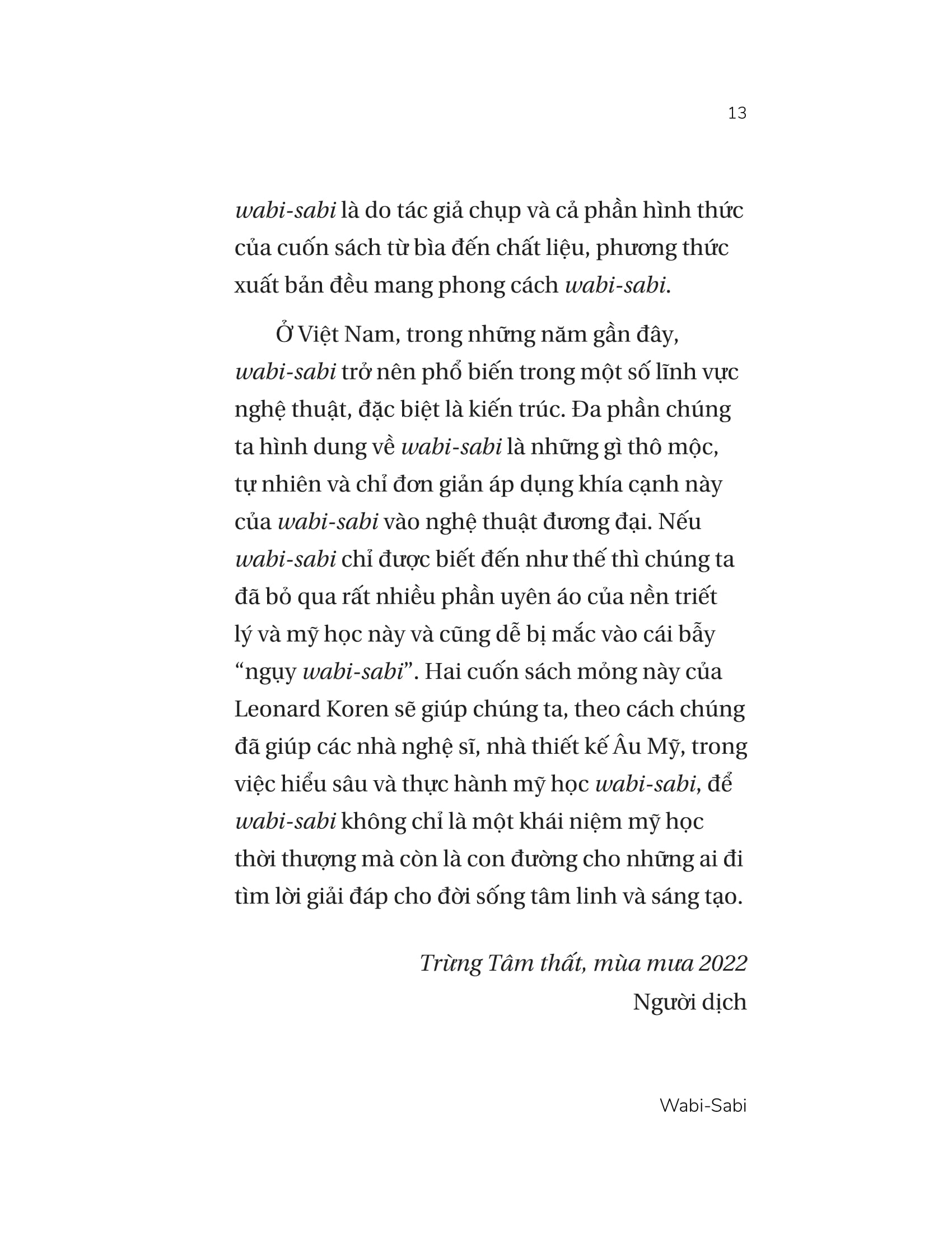 Bộ Wabi-Sabi - Tập 1 - Cho Nghệ Sĩ, Nhà Thiết Kế, Nhà Thơ Và Triết Gia - Ảnh 12