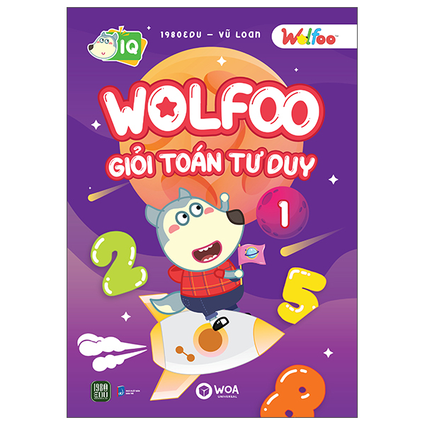 Bộ Wolfoo Giỏi Toán Tư Duy - Tập 1