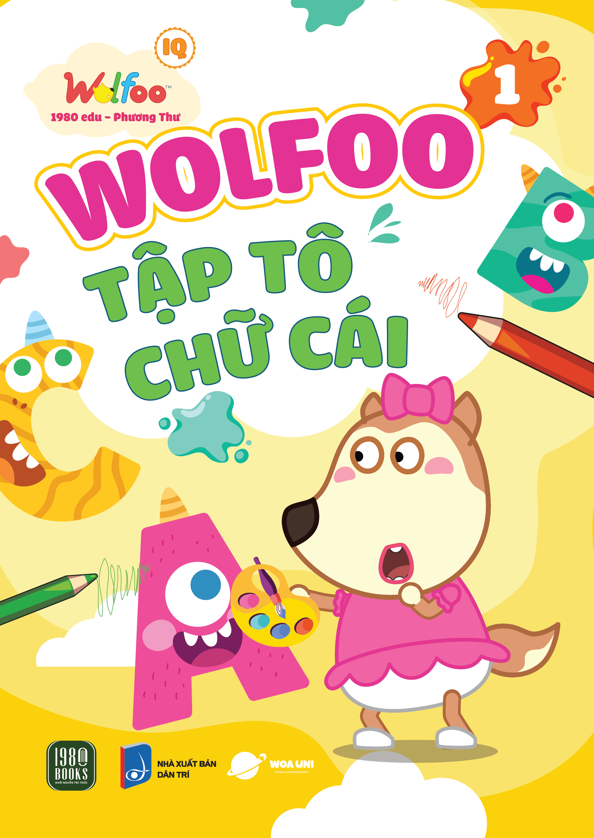 Bộ Wolfoo IQ - Wolfoo Tập Tô Chữ Cái - Tập 1 - Ảnh 2