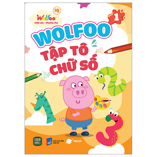 Bộ Wolfoo IQ - Wolfoo Tập Tô Chữ Số - Tập 1