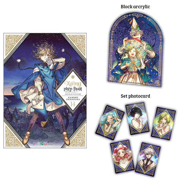 Bộ
Xưởng Phép Thuật - Atelier Of Witch Hat - Tập 14 - Bản Giới Hạn - Tặng Kèm Set Photocard + Block Arcrylic