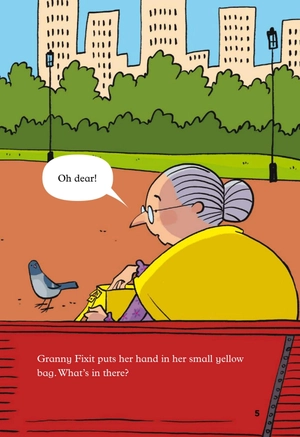 bộ young eli readers - granny fixit and the video game - stage 1 below a1 - downloadable multimedia - Ảnh 6