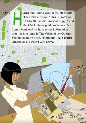 bộ young eli readers - harry and an electrical problem - stage 4 a2 - downloadable multimedia - Ảnh 3