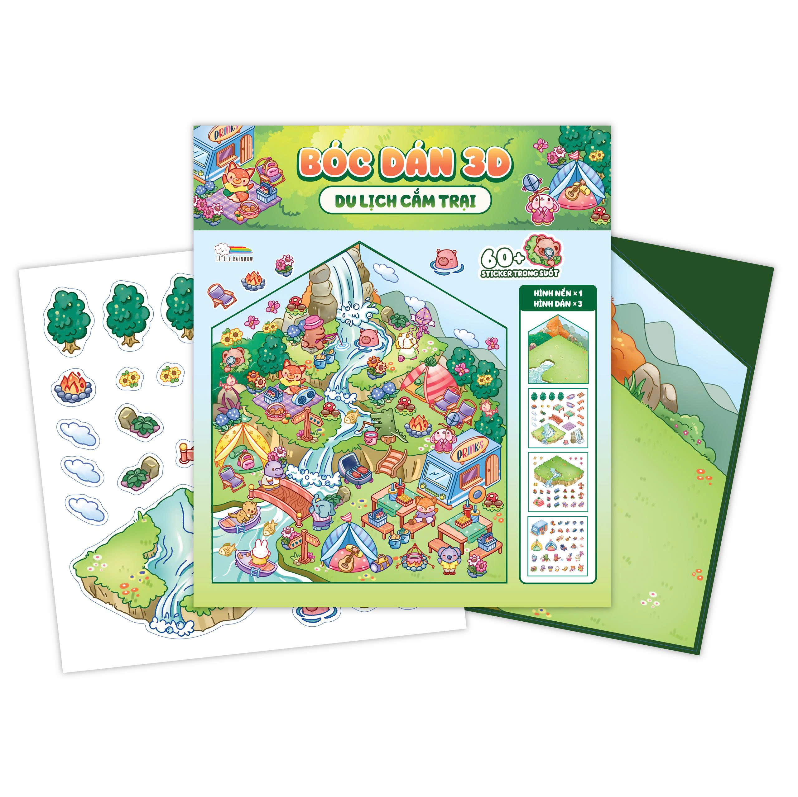 Bóc Dán 3D - Du Lịch Cắm Trại - Ảnh 2