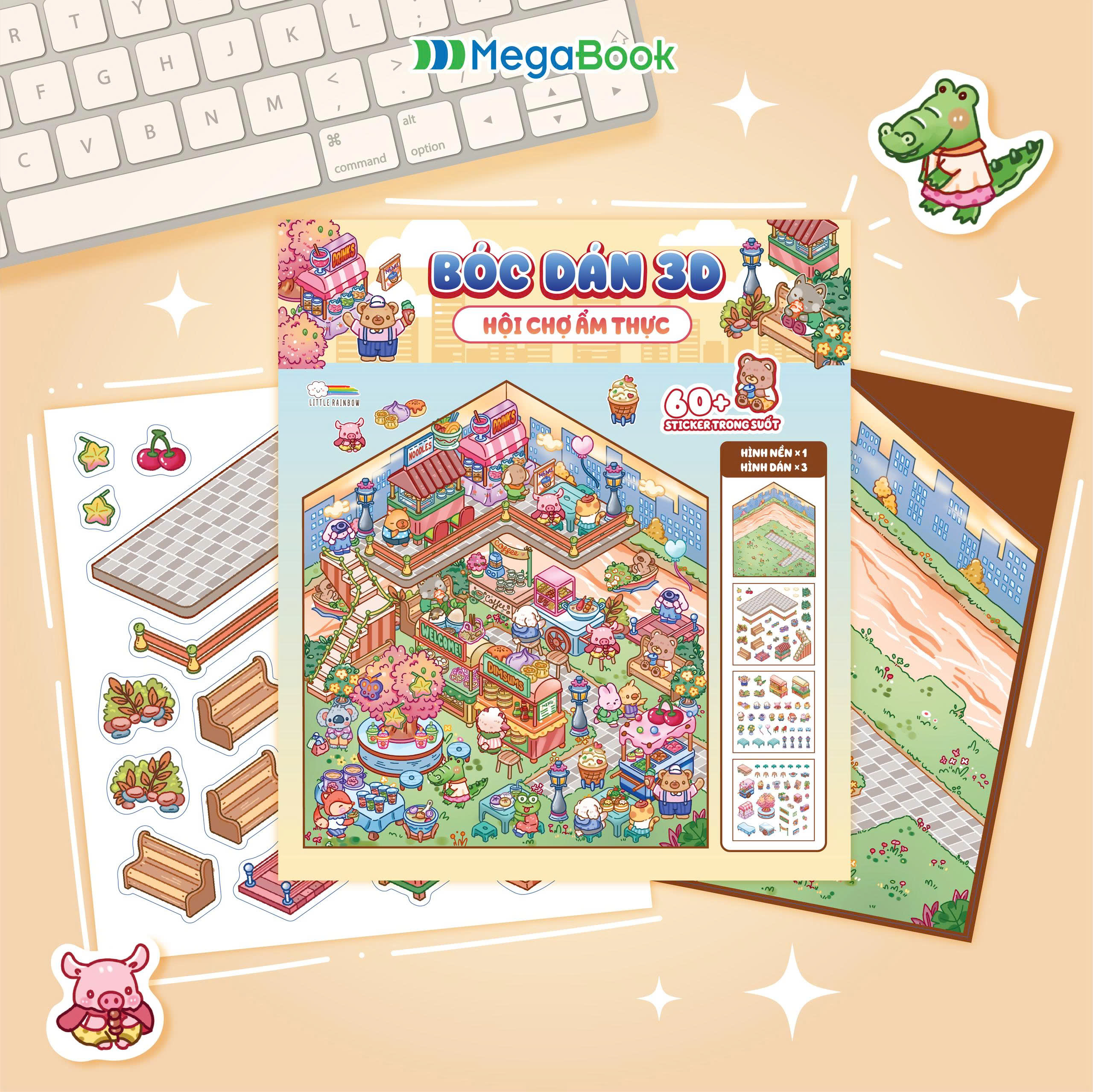 Bóc Dán 3D - Hội Chợ Ẩm Thực - Ảnh 3