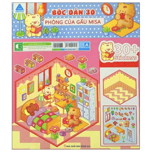 Bóc Dán 3D - Phòng Của Gấu Misa