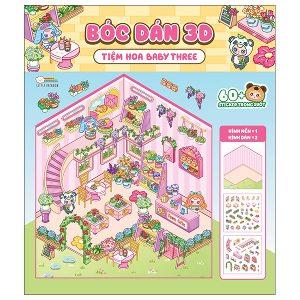 Bóc Dán 3D - Tiệm Sách Baby Three (Tái Bản 2025) - Ảnh 6