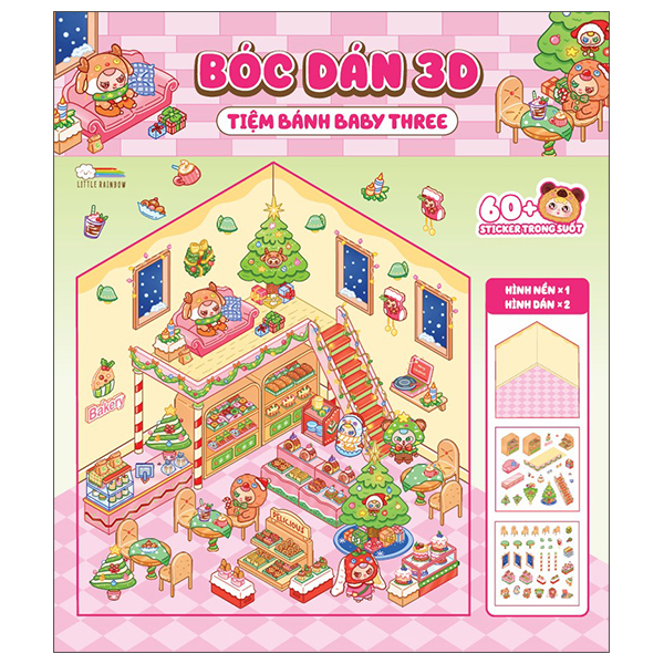 Bóc Dán 3D - Tiệm Sách Baby Three (Tái Bản 2025) - Ảnh 7