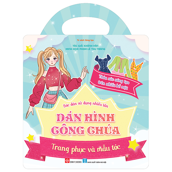 Bóc Dán Sử Dụng Nhiều Lần - Dán Hình Công Chúa - Trang Phục Và Mẫu Tóc