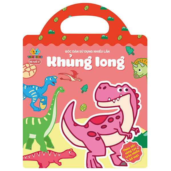 Bóc Dán Sử Dụng Nhiều Lần - Khủng Long