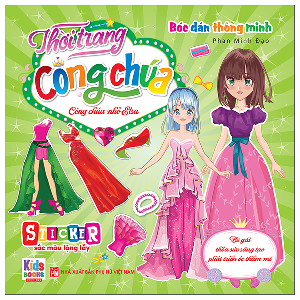 Bóc Dán Thông Minh - Thời Trang Công Chúa - Công Chúa Nhỏ Ariel - Ảnh 4