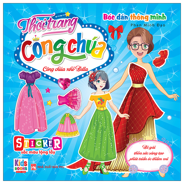 Bóc Dán Thông Minh - Thời Trang Công Chúa - Công Chúa Nhỏ Bella