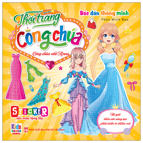 Bóc Dán Thông Minh - Thời Trang Công Chúa - Công Chúa Nhỏ Bella - Ảnh 2