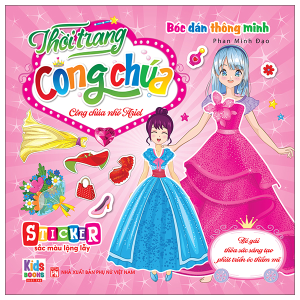 Bóc Dán Thông Minh - Thời Trang Công Chúa - Công Chúa Nhỏ Elsa - Ảnh 3