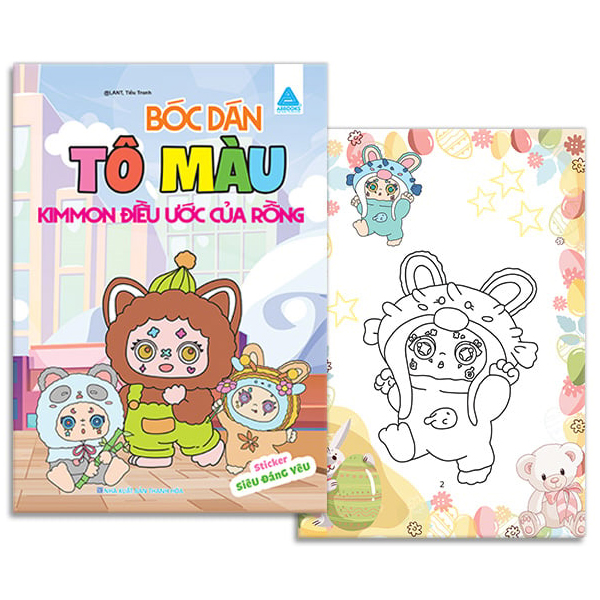Bóc Dán Tô Màu - Kimmon Điều Ước Của Rồng